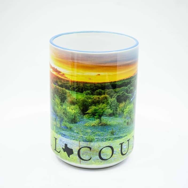 Wimberley Puzzle Company Coffee Mug Texas Hill Country Coffee Mug - 15 oz. Ceramic Coffee Cup