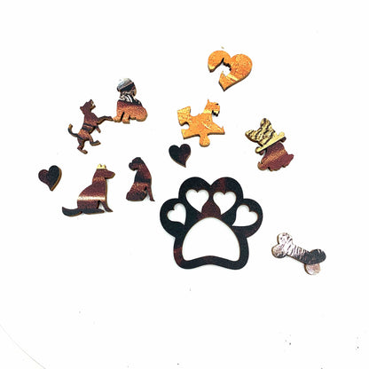 Wimberley Puzzle Company Custom Puzzle Custom Wooden Pet Puzzle