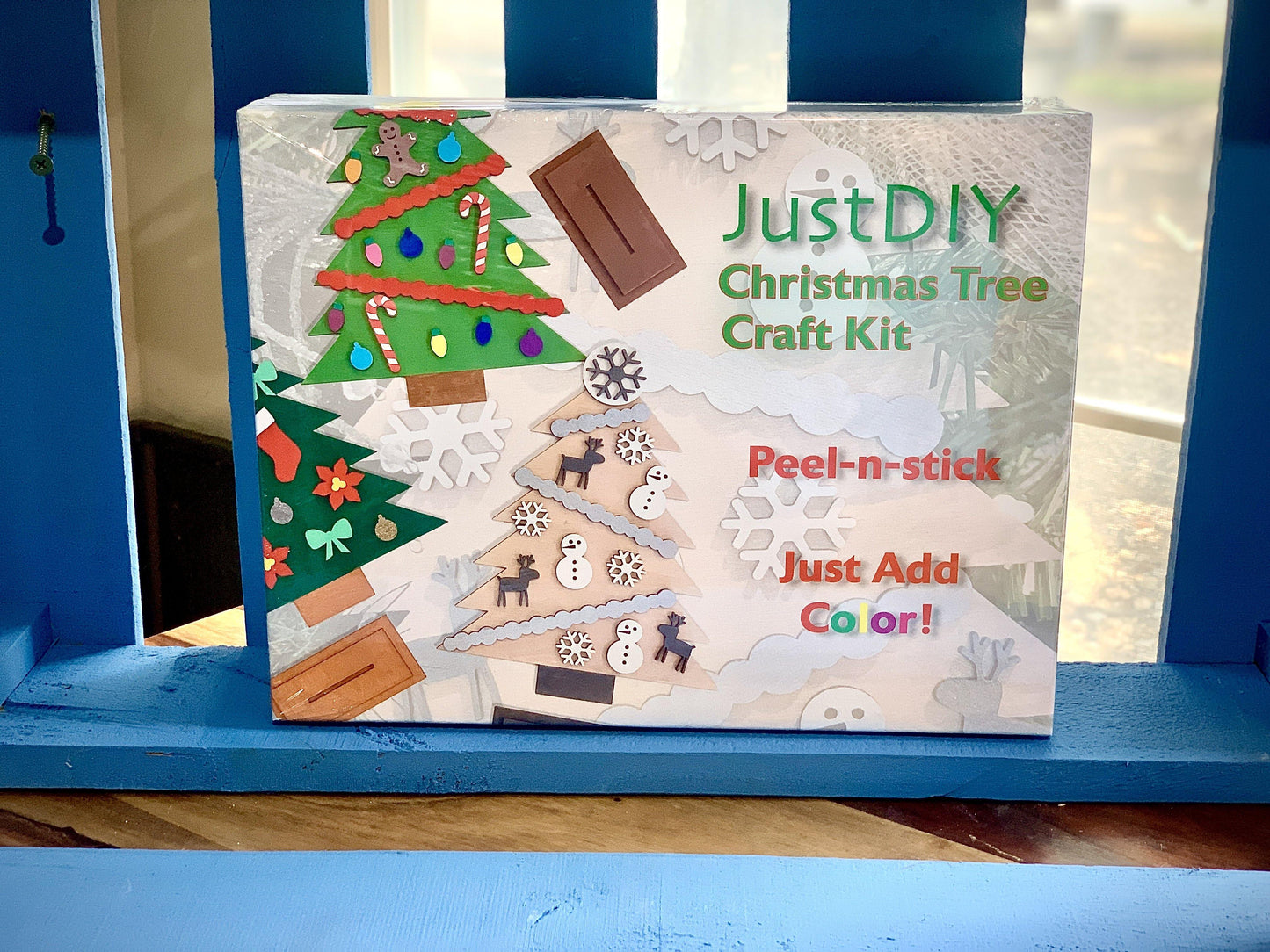 Wimberley Puzzle Company DIY Crafts JustDIY Christmas Tree Craft Kit for Kids