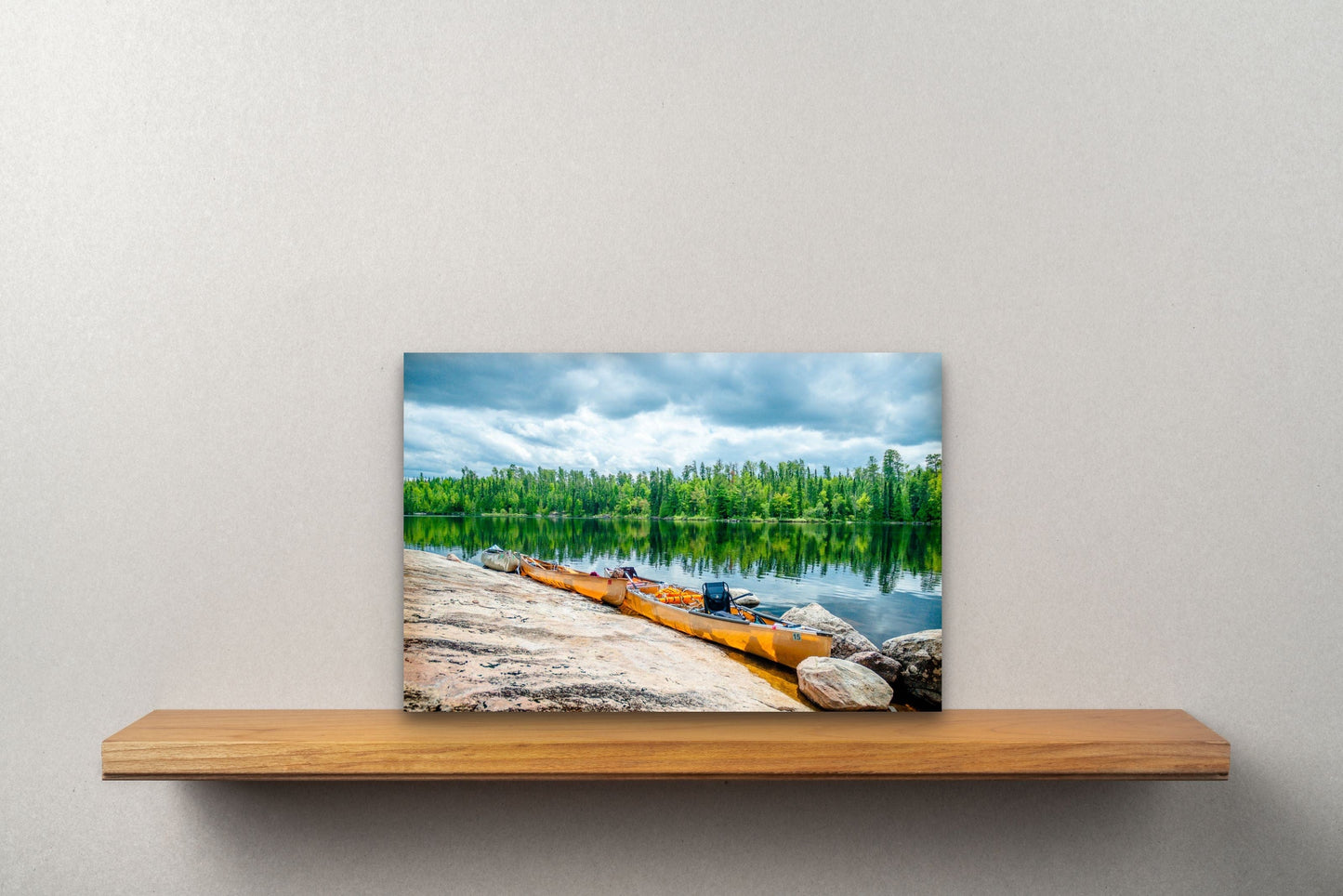 Wimberley Puzzle Company Posters, Prints, & Visual Artwork 10x15" Boundary Waters Voyageurs, Minnesota Wooden Art and Postcards