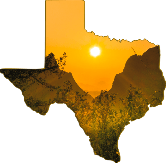 Wimberley Puzzle Company Refrigerator Magnets Big Bend, The Window | Texas Shaped Magnet